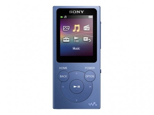 Sony  
         
       Walkman NW-E394L MP3 Player with FM radio, 8GB, Blue image 1
