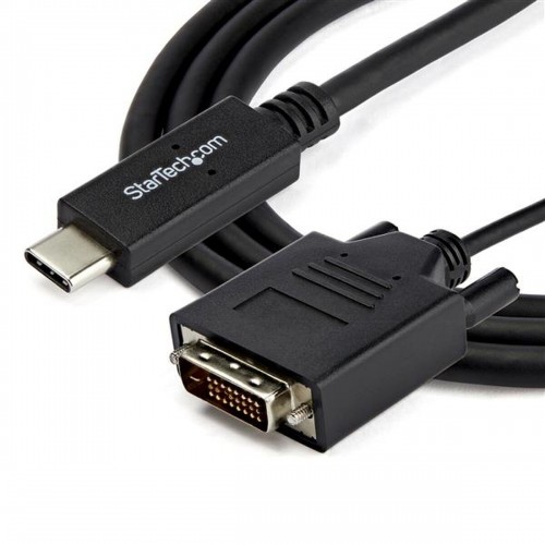 Адаптер USB C—DVI Startech CDP2DVIMM2MB Чёрный image 1