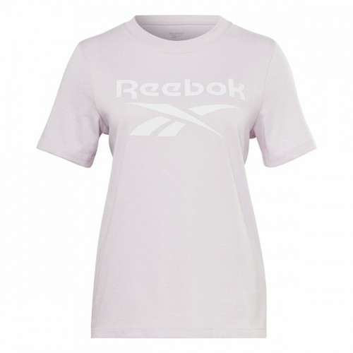 Sieviešu Krekls ar Īsām Piedurknēm Reebok Identity Gaiši Rozā image 1