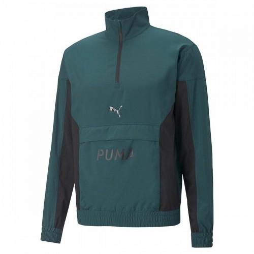 Vīriešu Sporta Krekls bez Kapuča Puma Zaļš image 1