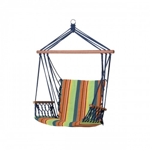 Bigbuy Outdoor Подвесной гамак Текстиль Разноцветный 100 x 50 x 3 cm image 1