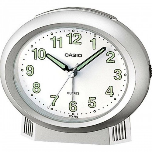Часы-будильник Casio TQ-266-8E Серебристый image 1
