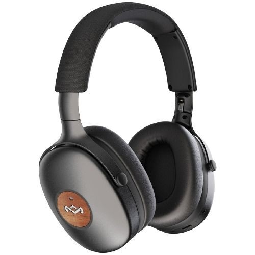 Marley  
         
       Positive Vibration XL ANC Headphones, Over-Ear, Wireless, Microphone, Signature Black image 1