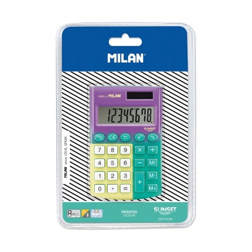 Kalkulators Milan pokcket Sunset PVC image 1