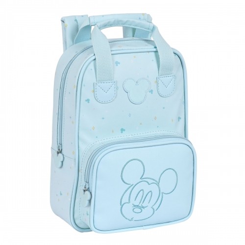 Школьный рюкзак Mickey Mouse Clubhouse Светло Синий (20 x 28 x 8 cm) image 1