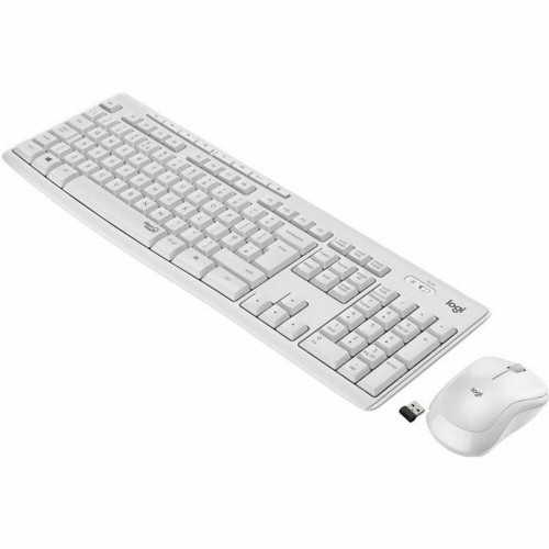 Клавиатура и беспроводная мышь Logitech MK295 Белый AZERTY image 1