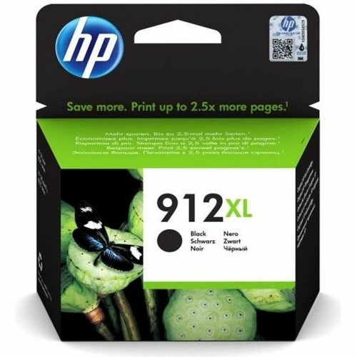 Oriģinālais Tintes Kārtridžs HP 912XL Melns image 1