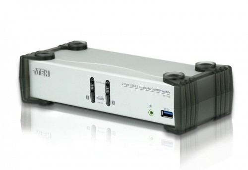 Aten  
         
       CS1912 2-Port USB 3.0 DisplayPort KVMP™ Switch (Cables included) image 1