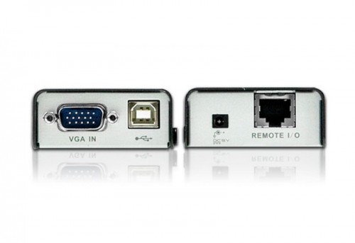 Aten  
         
       USB VGA Cat 5 Mini KVM Extender (1280 x 1024@100m) image 1