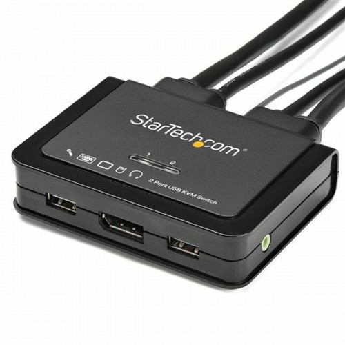 KVM slēdzis Startech SV211DPUA4K 4K Ultra HD USB Displayport image 1