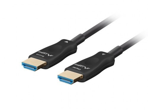 Lanberg Cable HDMI M/M v2.1 50M 8K black optical OAC image 1