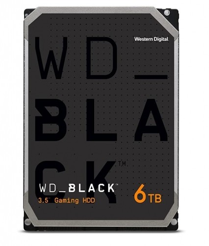 HDD|WESTERN DIGITAL|Black|6TB|SATA|128 MB|7200 rpm|3,5"|WD6004FZWX image 1