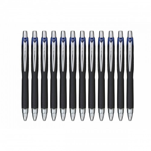 Liquid ink ballpoint pen Uni-Ball Rollerball Jetstream SXN-210 Синий 12 штук image 1
