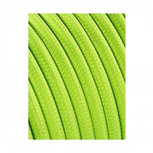 Kabelis EDM 2 x 0,75 mm Zaļš Tekstils 5 m image 1