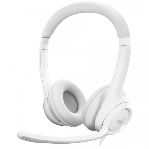 LOGITECH H390 Corded Headset - OFFWHITE - USB image 1