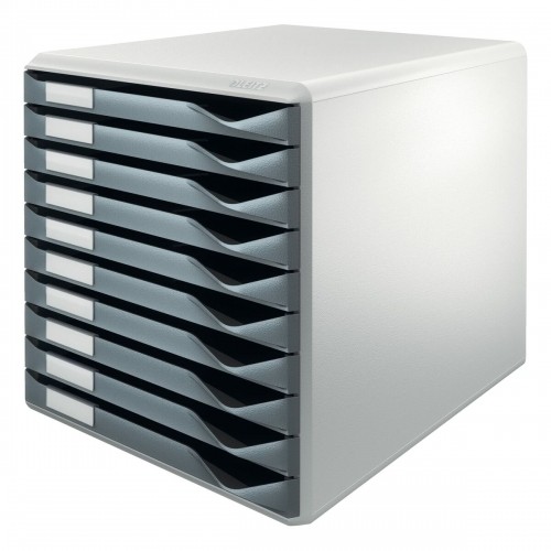 Modular Filing Cabinet Leitz Form Set 10 ящиков Серый полистирол (28,5 x 29 x 35,5 cm) image 1