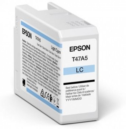 EPSON  
         
       UltraChrome Pro 10 ink T47A5 Ink cartrige, Cyan image 1