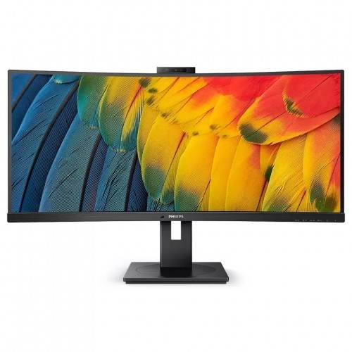 Philips Monitor 34 inches 34B1U5600CH Curved VA HDMI DP USB-C HAS Camera Speakers image 1