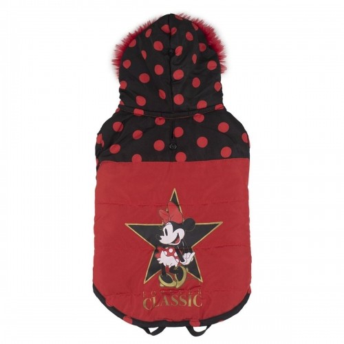 Пальто для собак Minnie Mouse Чёрный XS Красный image 1