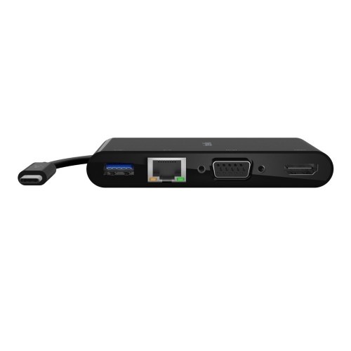 Belkin USB-C Multimedia Adapter GBE,HDMI,VGA,US image 1