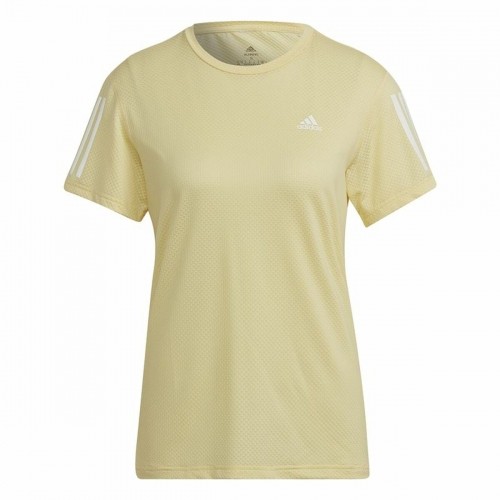 Sieviešu Krekls ar Īsām Piedurknēm Adidas Own Cooler Dzeltens image 1
