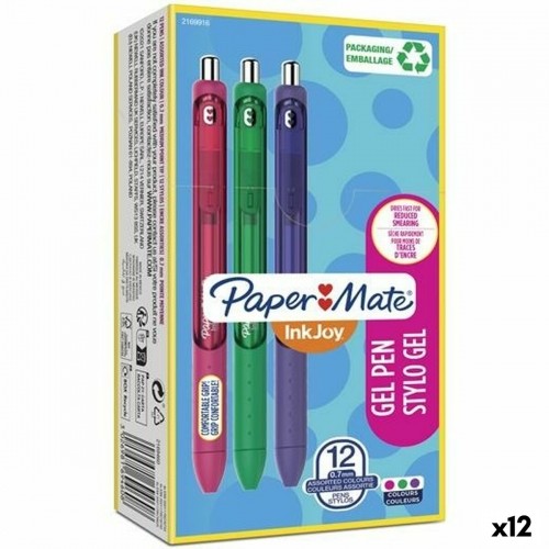 Gela pildspalva Paper Mate Inkjoy TK12 0,7 mm 12 gb. image 1