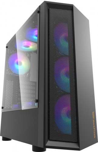 Darkflash Wavecase Computer Case (Black) image 1