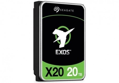HDD|SEAGATE|Exos X20|20TB|SAS|256 MB|7200 rpm|3,5"|MTBF 2500000 hours|ST20000NM002D image 1