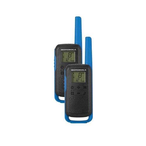 Motorola Talkabout T62 twin-pack + charger blue image 1