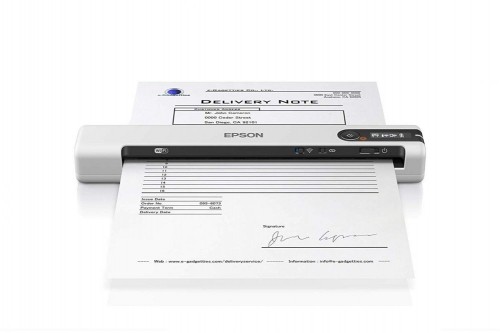 EPSON  
         
       Wireless portable scanner WorkForce DS-80W Colour image 1