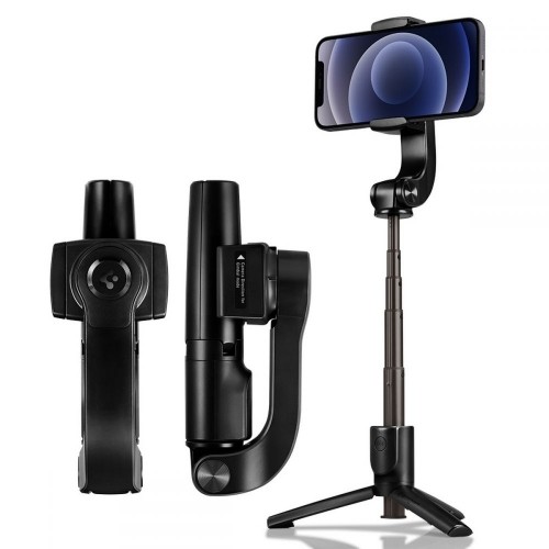 Spigen S610W gimbal wireless Selfie Stick black image 1