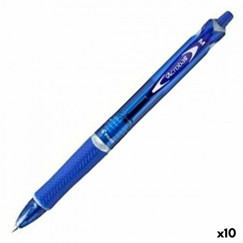 Ручка Pilot Acroball Синий Чаша 0,4 mm 10 штук image 1