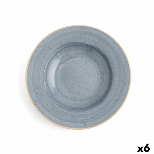 Dziļais šķīvis Ariane Terra Keramika Zils (Ø 26 cm) (6 gb.) image 1