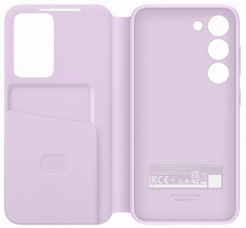 EF-ZS911CVE Samsung Clear View Cover for Galaxy S23 Lilac image 1