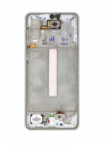 LCD display +Touch Unit + Front Cover Samsung A336B Galaxy A33 5G Awesome White (Service Pack) image 1