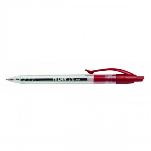 Ручка Milan P1 Красный 1 mm (25 штук) image 1