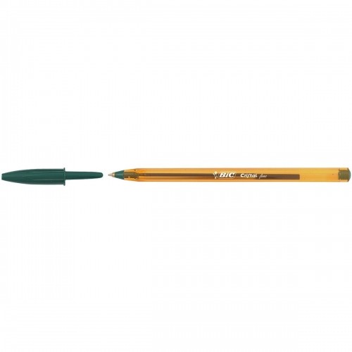 Ручка Bic Cristal Fine Зеленый 0,3 mm (50 штук) image 1