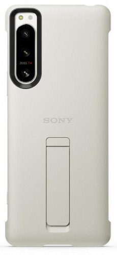 Sony Mobile Sony Stand Cover for Xperia 5 IV Beige image 1