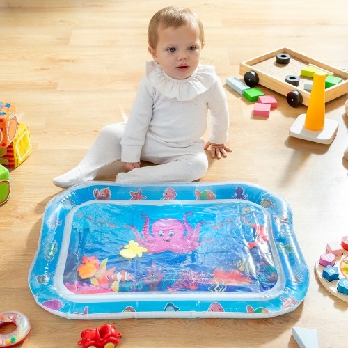 Надувной игровой коврик с водой для малышей Wabbly InnovaGoods image 1