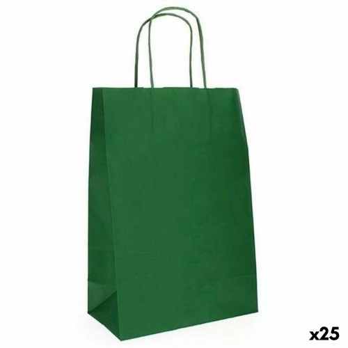 Бумажный пакет Fama 31 x 11 x 42 cm С ручками Темно-зеленый 125 g/m² (25 штук) image 1