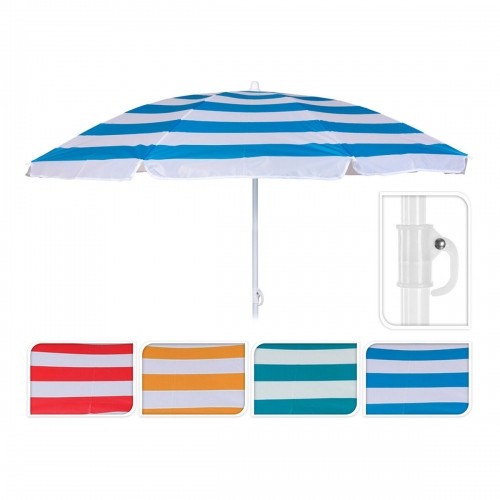 Bigbuy Outdoor Пляжный зонт Пляж Ø 145 cm 180 cm Средиземноморье image 1
