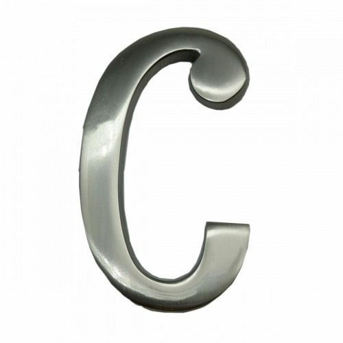 письмо EDM C матовый Никелированное серебро (10 cm) image 1