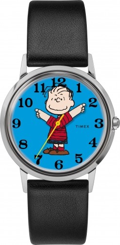 Timex x Peanuts Exclusively for Todd Snyder 34mm Ādas siksniņas pulkstenis TW2T39700 image 1