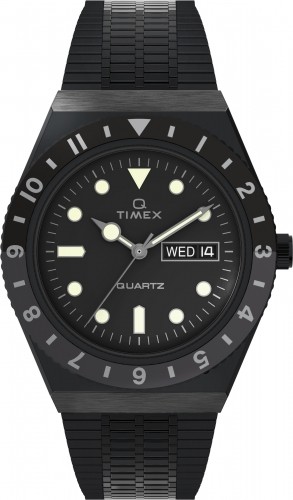 Q Timex Reissue 38mm Nerūsējošā tērauda rokassprādzes pulkstenis TW2U61600 image 1