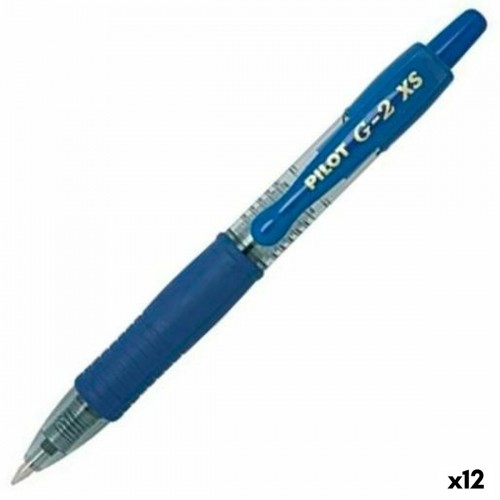 Pildspalva Roller Pilot G-2 XS Ievelkams Zils 0,4 mm (12 gb.) image 1