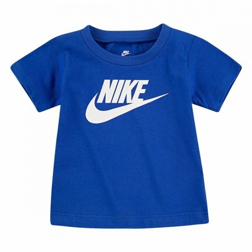 Krekls ar Īsām Piedurknēm Bērniem Nike Futura SS Zils image 1