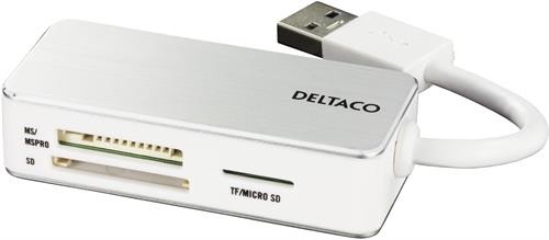 UCR-147 card reader USB 3.2 Gen 1 (3.1 Gen 1) Type-A Silver, White image 1