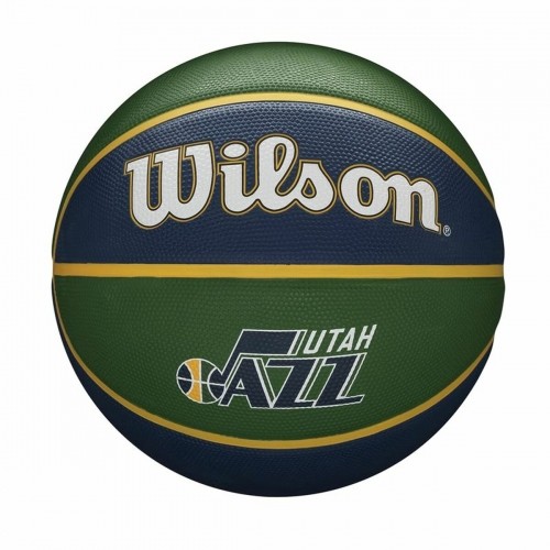 Basketbola bumba Wilson  NBA Team Tribute Utah Jazz Zils image 1