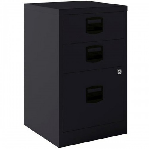 File cabinet Bisley Металл Сталь Антрацитный A4 3 ящика (67 x 41 x 40 cm) image 1