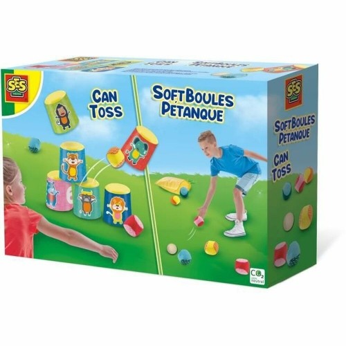Prasmju Spēle SES Creative Chamboule-tout and soft petanque balls image 1